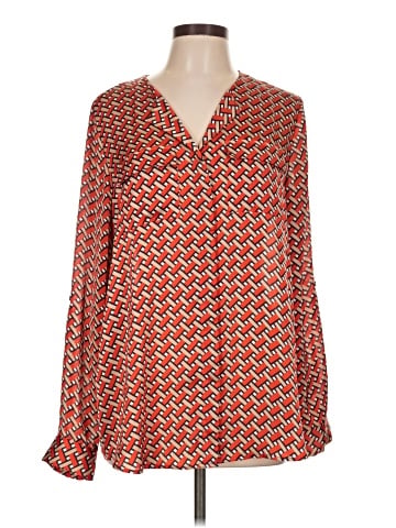 Jones New York Collection Long Sleeve Blouse (view 1)