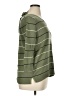 Talbots 100% Pima Cotton Stripes Green Pullover Sweater Size XL (petite) - photo 4