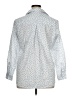 Grayson 100% Cotton Polka Dots Blue 3/4 Sleeve Blouse Size XL (5) - photo 2