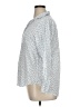 Grayson 100% Cotton Polka Dots Blue 3/4 Sleeve Blouse Size XL (5) - photo 5