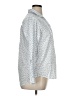 Grayson 100% Cotton Polka Dots Blue 3/4 Sleeve Blouse Size XL (5) - photo 4
