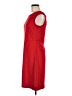 The Limited Solid Red Casual Dress Size M - photo 5