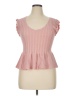 Evolutionary Pink Sleeveless Top Size XL - photo 1