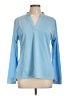 Assorted Brands Blue Long Sleeve Blouse Size L - photo 1