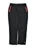 Lands' End 100% Polyester Color Block Black Track Pants Size 10 - 12 Husky - photo 1