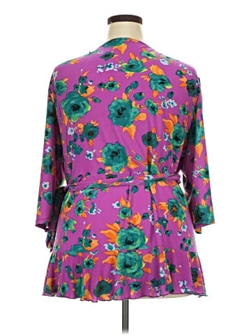 Kiyonna 3/4 Sleeve Top (view 2)