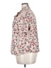 Shein Curve Floral Multi Color Ivory Short Sleeve Blouse Size 18 Plus (3) - photo 5