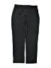 Lands' End 100% Polyester Black Track Pants Size 10 - 12 Husky - photo 2