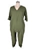 New Hero Solid Green Jumpsuit Size XS - photo 1