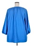 Croft & Barrow Blue 3/4 Sleeve Blouse Size 2X - photo 2