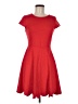 Lulus Solid Red Casual Dress Size M - photo 1