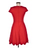 Lulus Solid Red Casual Dress Size M - photo 2