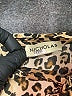 Nicholas 100% Silk Animal Print Brown Blouse Size 2 - photo 7