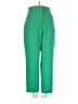 Zara Solid Green Casual Pants Size XS - photo 1