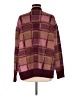 RE/DONE Plaid Burgundy Cardigan Size M - photo 2