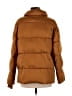 Girlfriend Collective 100% Polyester Solid Brown Snow Jacket Size M - photo 2