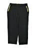 Lands' End 100% Polyester Color Block Black Track Pants Size 14 - 16 Husky - photo 1