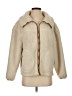 Universal Thread 100% Polyester Ivory Faux Fur Jacket Size S - photo 1