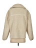 Universal Thread 100% Polyester Ivory Faux Fur Jacket Size S - photo 2