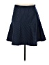 J.Crew Chevron-herringbone Blue Wool Skirt Size 4 - photo 2