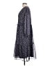 Madewell 100% Polyester Stars Blue Casual Dress Size L - photo 5