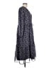Madewell 100% Polyester Stars Blue Casual Dress Size L - photo 4