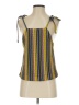 TeXTURE & THREAD Madewell 100% Polyester Yellow Sleeveless Blouse Size S (estimated) - photo 1