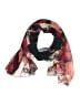 Nine West Floral Burgundy Scarf One size - photo 1