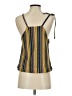TeXTURE & THREAD Madewell 100% Polyester Yellow Sleeveless Blouse Size S (estimated) - photo 2