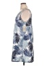 J Valdi Tropical Blue Casual Dress Size 1X - photo 5
