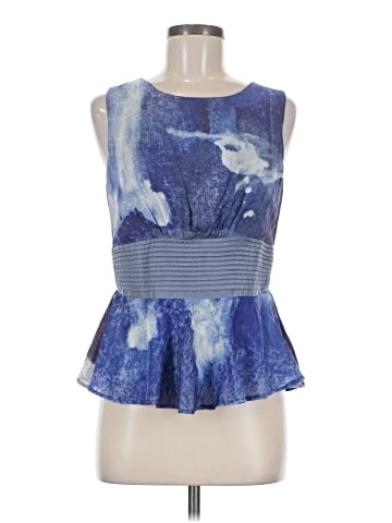 Eva Franco Sleeveless Silk Top (view 1)