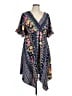 Shein Curve 100% Polyester Blue Casual Dress Size 14 Plus (1) - photo 1