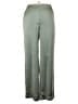 MNG 100% Polyester Solid Green Casual Pants Size L - photo 1