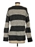 American Eagle Outfitters Stripes Gray Pullover Sweater Size S - photo 2
