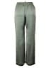 MNG 100% Polyester Solid Green Casual Pants Size L - photo 2