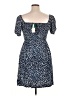 Roxy 100% Viscose Polka Dots Blue Casual Dress Size XL - photo 2