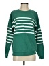 Urban Social Stripes Green Pullover Sweater Size S - photo 1