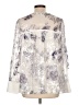 Reiss Paisley Ivory Long Sleeve Silk Top Size 10 - photo 2