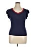 Unbranded Blue Short Sleeve Top Size XL - photo 1