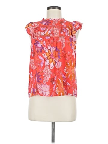 Rose + Olive Sleeveless T-Shirt (view 1)