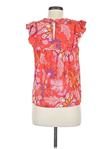 Rose + Olive Sleeveless T-Shirt (view 2)