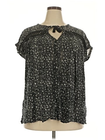 Lucky Brand Short Sleeve Blouse (view 1)