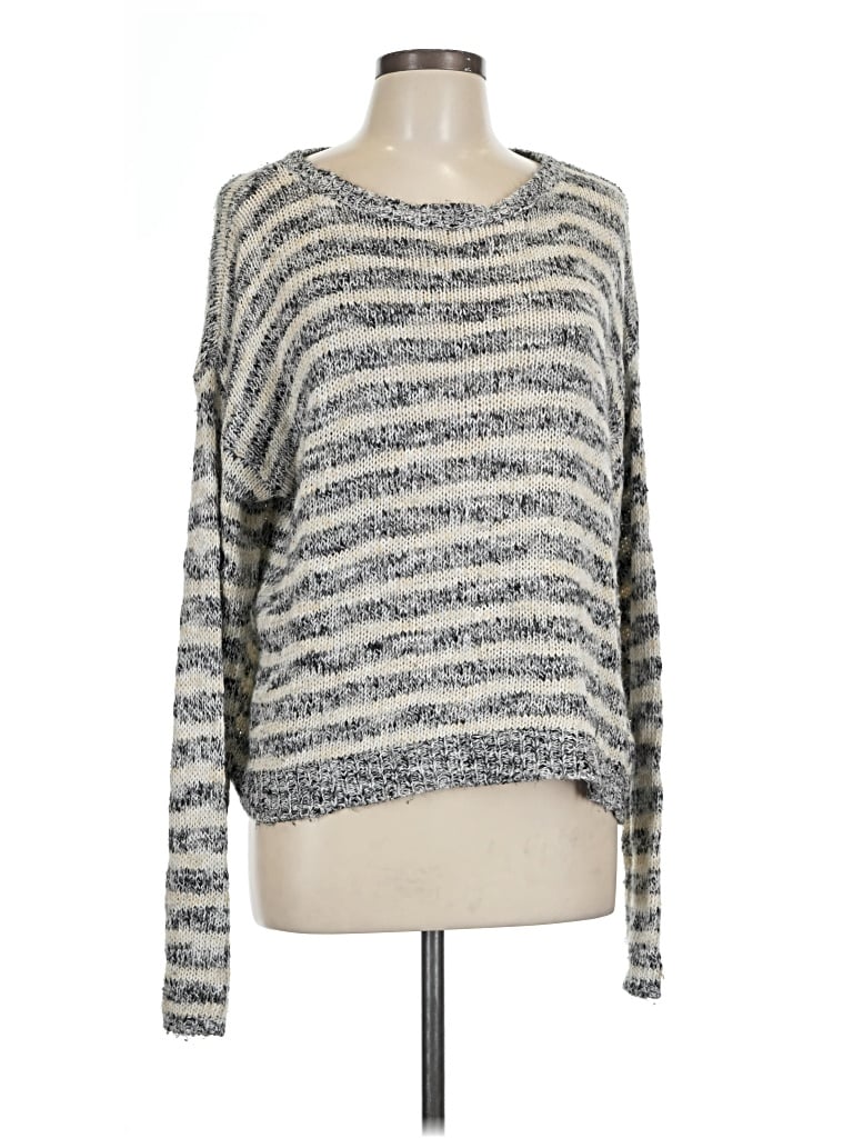 Pre-owned Polo Ralph Lauren Pullover Sweater In Gray