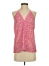 Unbranded 100% Acetate Pink Sleeveless Blouse Size S - photo 1
