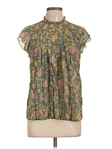 NANETTE Nanette Lepore Short Sleeve Blouse (view 1)