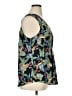Nic + Zoe 100% Polyester Blue Sleeveless Blouse Size 1X - photo 4