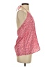 Unbranded 100% Acetate Pink Sleeveless Blouse Size S - photo 4