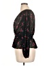 The Kooples 100% Polyester Black 3/4 Sleeve Blouse Size XL (4) - photo 5