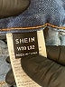 Shein Solid Blue Jeans Size 30 waist - photo 7