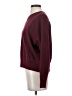 Zara Solid Burgundy Pullover Sweater Size S - photo 5
